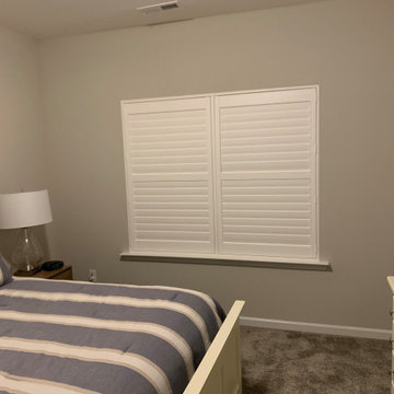 Hunter Douglas roller shade job in Concord, NC