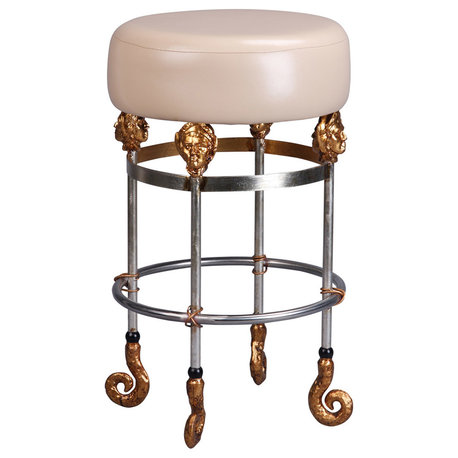 Armory Short Putty Bar Stool