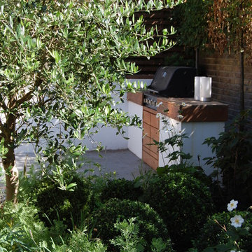 Modern city garden