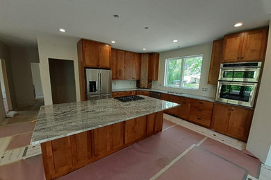 Kitchen - transitional kitchen idea in Other