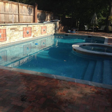 Atlanta Metro Custom Pool Renovations - Blue Lagoon PebbleTec