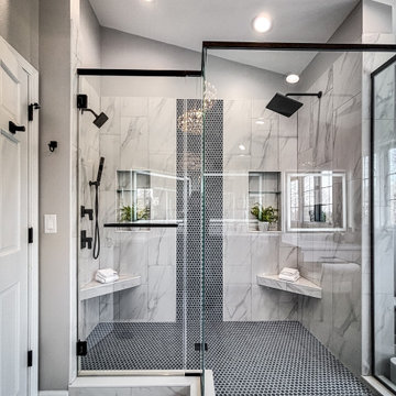 Pewaukee Double Bath Remodel