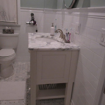 Classic subway tile bathroom