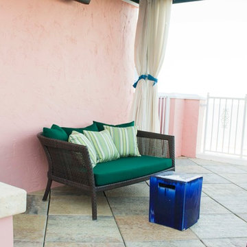 Spa cushions upgrade at resort