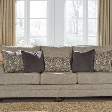 Kananwood Sofa and Loveseat | Oatmeal | Ashley Furniture