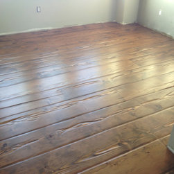 Timber frame house - Hardwood Flooring