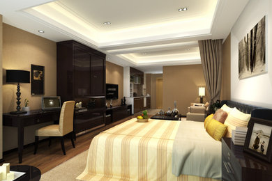 Inspiration for a modern home design remodel in Other
