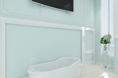 Inspiration for a modern home design remodel in Jacksonville