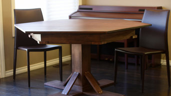 Hexagon Maple Gaming / Dining Table