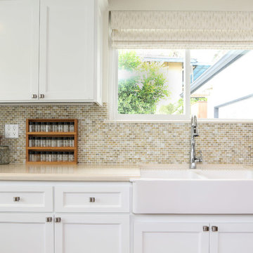 Kitchen Apron Sink View