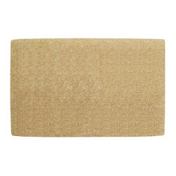 No Border Plain 22 in. x 36 in. Coir Door Mat - Doormats