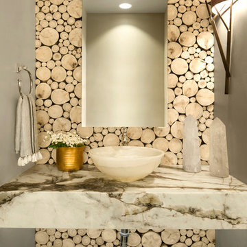 Contemporary Powder Room