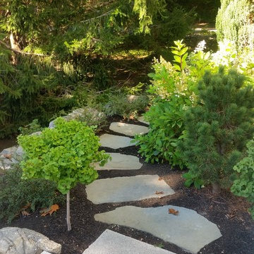 Landscape and hardscape design & implementation in Kennebunk Maine