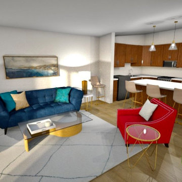 Jewel Toned Classy Condo
