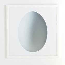 Bird's Egg Wall Art - Blue - Artwork