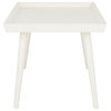 CiCi Coffee Table With Tray Top, Distressed White