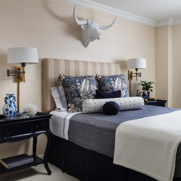 Luxury studio residence primary bedroom