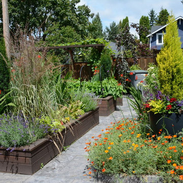 Raised Vegetable Bed / Ornamental Garden 2016