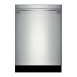 Bosch 24" Ascenta Series Bar Handle Dishwasher, Stainless Steel | SHX4AT75UC - Dishwashers