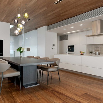 光りが拡散する家