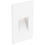 DALS Lighting - DALS Vertical Recessed LED Step Light, White - Inspiration will come in abundance once you try our LED accent step lights. Use them outdoors on your deck or on the stairs inside of your home. You will be truly impressed by the effect!