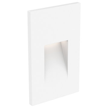 DALS Vertical Recessed LED Step Light, White