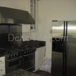 Emperador Dark Basketweave - Kitchen Backsplash - Tile