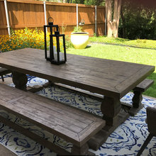 Outdoor Table/ Lighting