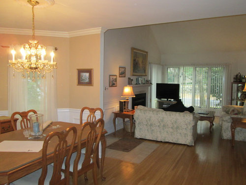 Need Help With Window Dressings For Living Room And Dining Should I Do A Curtain And If So What Style My Dining Room Joins The Living It Is One E Match Curtains For Flow