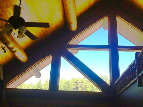 Log Cabin Window Coverings