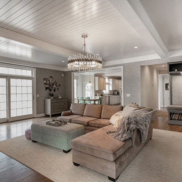 Westport Living Room Remodel with Book Nook