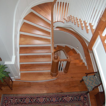 Straight to Radius Stair
