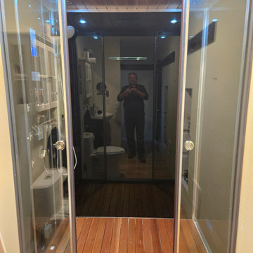 Steam Shower install