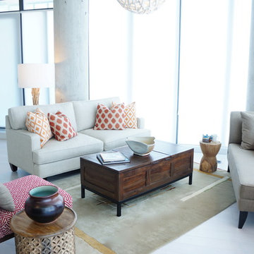 Downtown Condo with Malaysian and African influences