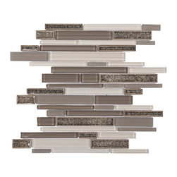 Linear Glass Mosaics - Mosaic Tile