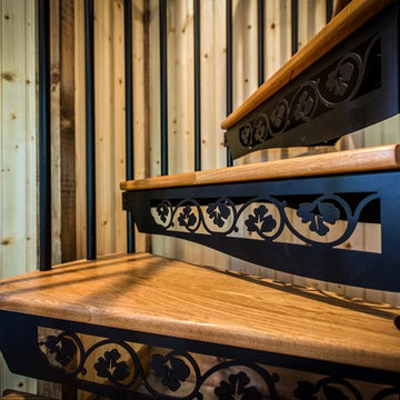 Classic Steel Spiral Staircase