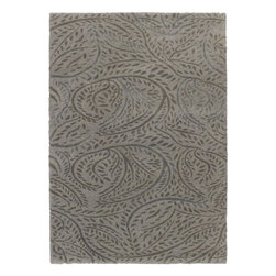 eCarpet Gallery - Ecarpetgallery Prestige Rug - Silver - 5.5 x 7.7 ft. - 45254 - Rugs