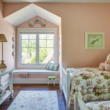 Guest Bedroom with Window Seat