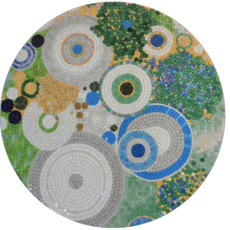 Abstract Glass Mosaic - Anastasia II