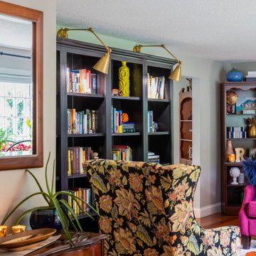 A book lovers haven by Heather Nadeau Interior Design