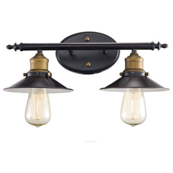 Griswald 2 Light Wall Sconce, Rubbed Oil Bronze