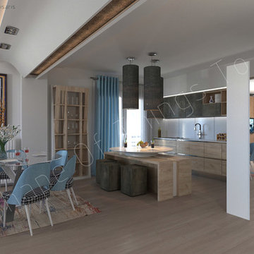 Renovate a modern penthouse in Thessaloniki