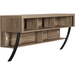 Industrial Entertainment Centers And Tv Stands by MkHouzz Studio