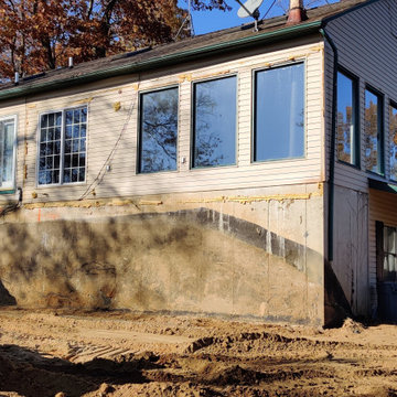 Two-Story Home Addition with Home Gym and Four Seasons Room