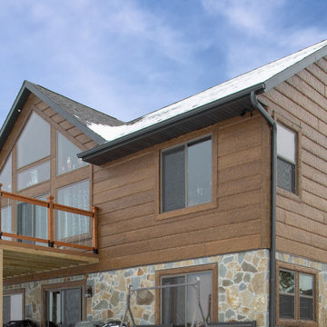 Concrete Log Siding Homes