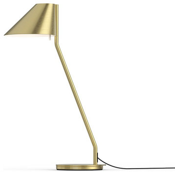 Sonneman Studio Exclusives Pitch 1-Light 21" Table Lamp, Brass, 3254-14