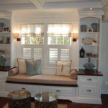 window seat book case