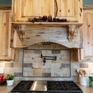 Knotty Hickory Kitchen