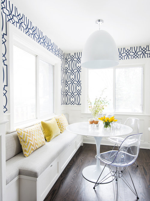 Best Blue And White Wallpaper Design Ideas & Remodel ...