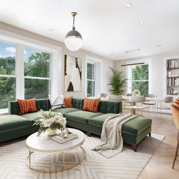 Virtual Staging Examples - Contemporary Style